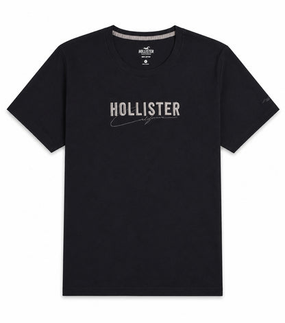 Hollister Graphic cotton Crew T-Shirt