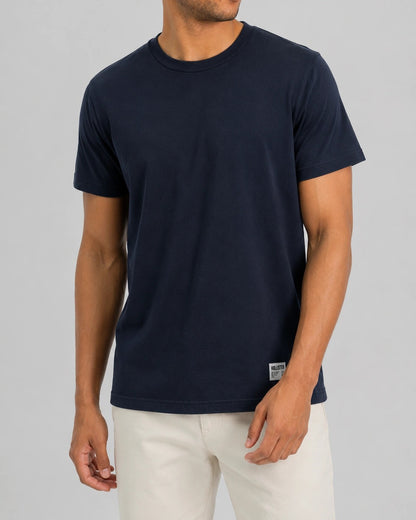 Cotton Hollister badge Crew T-Shirt