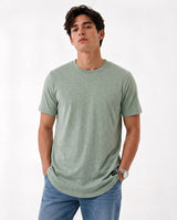 Hollister Longline Curved Hem T-Shirt