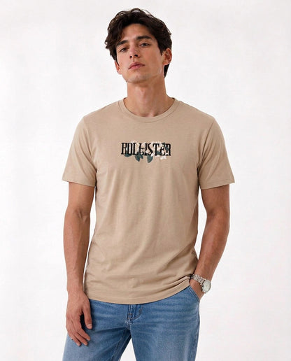 Hollister Graphic cotton Crew T-Shirt