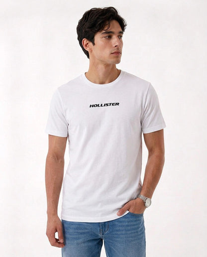 Hollister Graphic cotton Crew T-Shirt