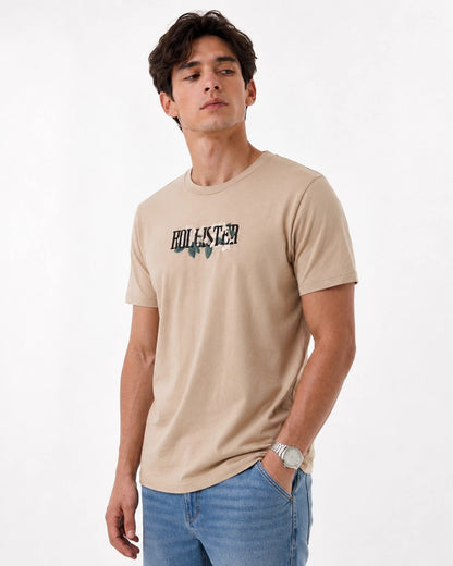 Hollister Graphic cotton Crew T-Shirt