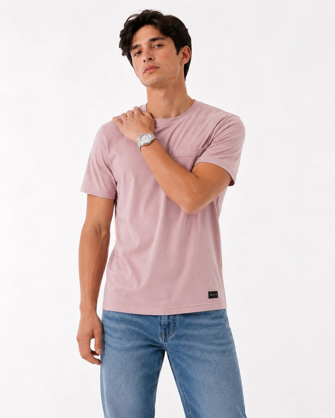Relaxed pocket Hollister badge T-Shirt