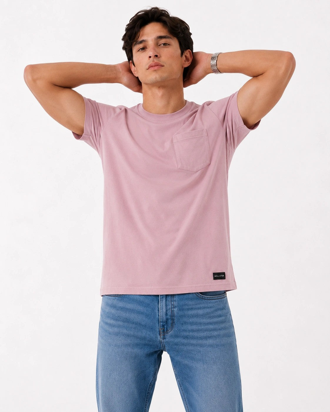 Relaxed pocket Hollister badge T-Shirt