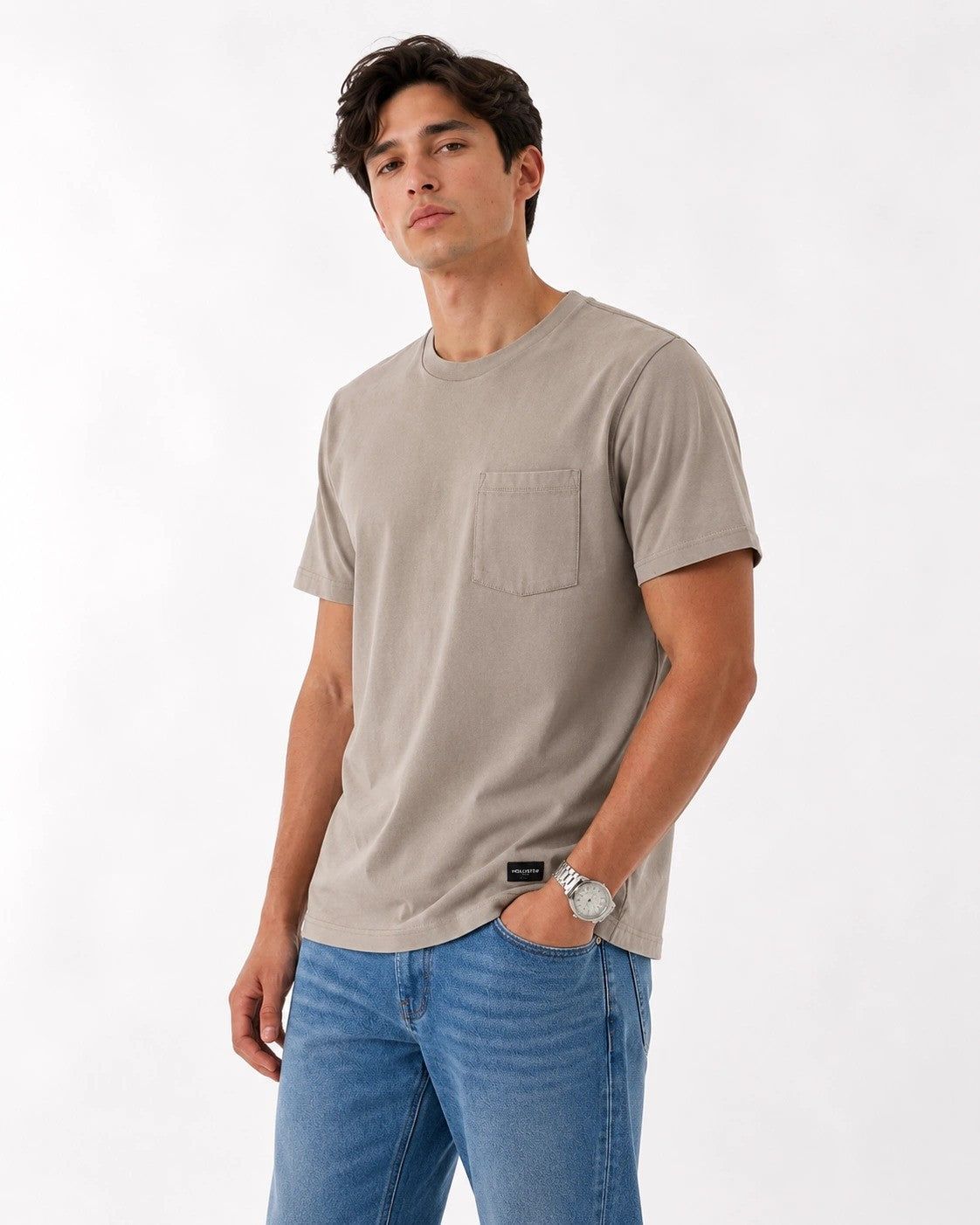 Relaxed pocket Hollister badge T-Shirt