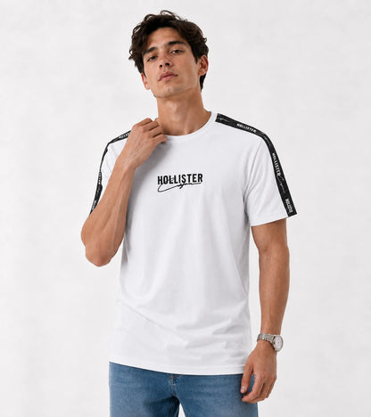 Hollister Graphic cotton Crew T-Shirt