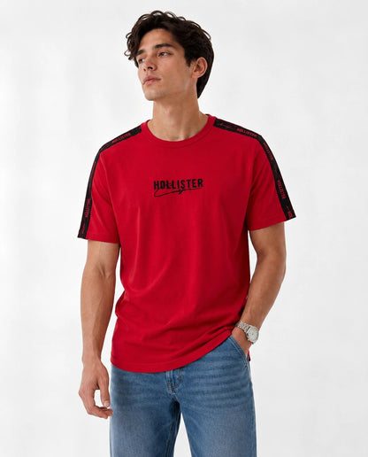 Hollister Graphic cotton Crew T-Shirt