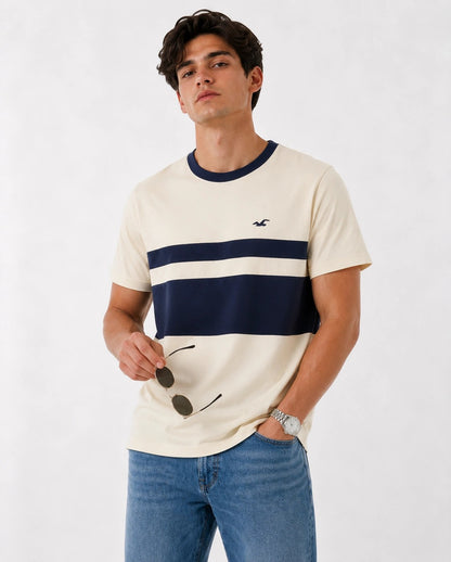 Hollister Graphic cotton Crew T-Shirt