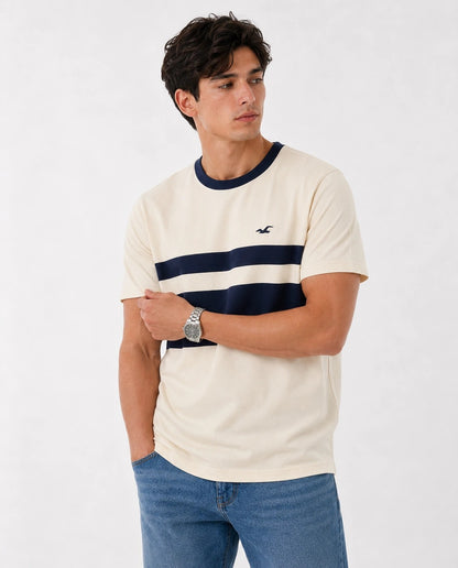 Hollister Graphic cotton Crew T-Shirt