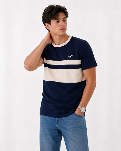 Hollister Graphic cotton Crew T-Shirt