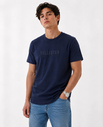 Hollister Graphic cotton Crew T-Shirt