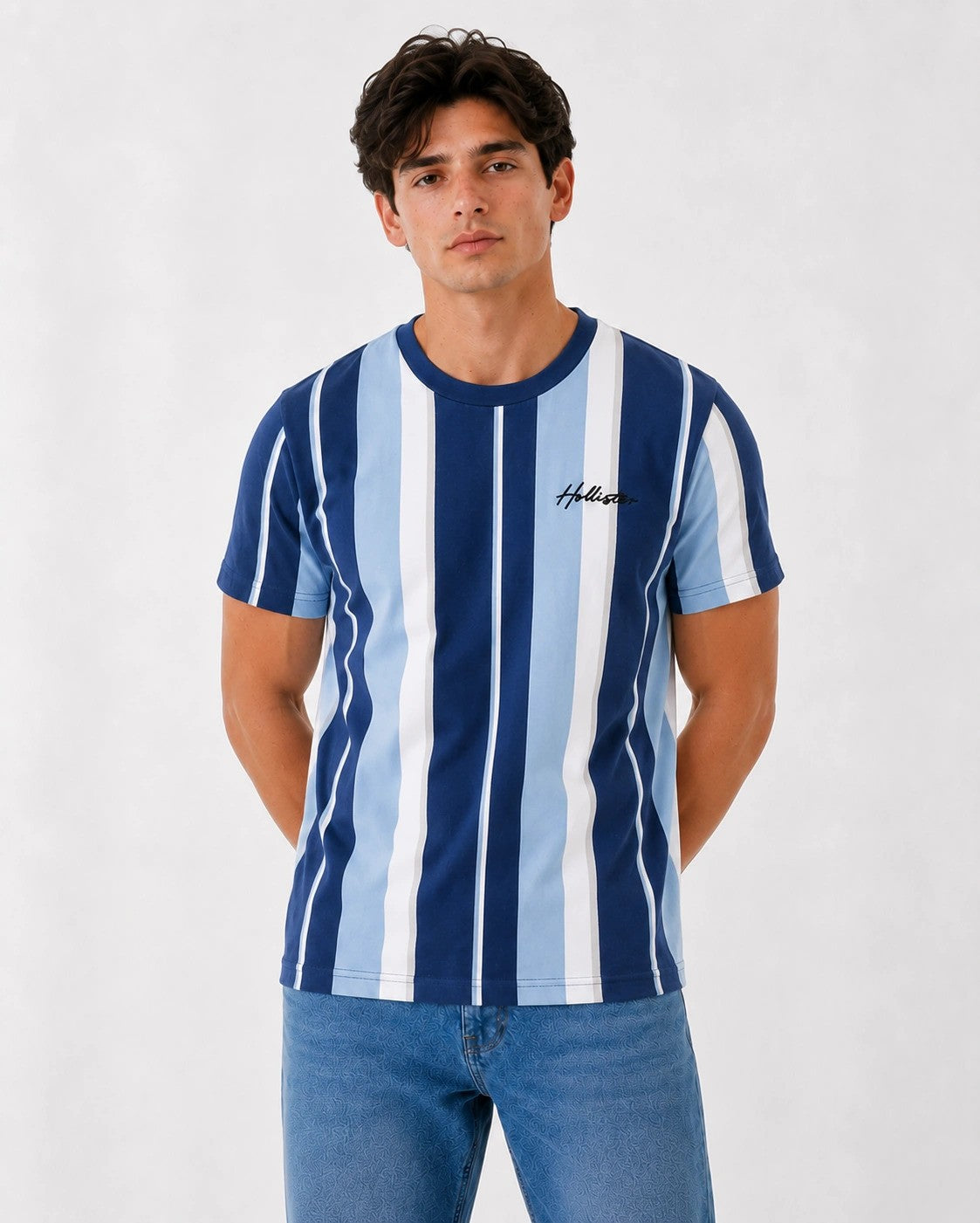 Hollister Graphic cotton Crew T-Shirt