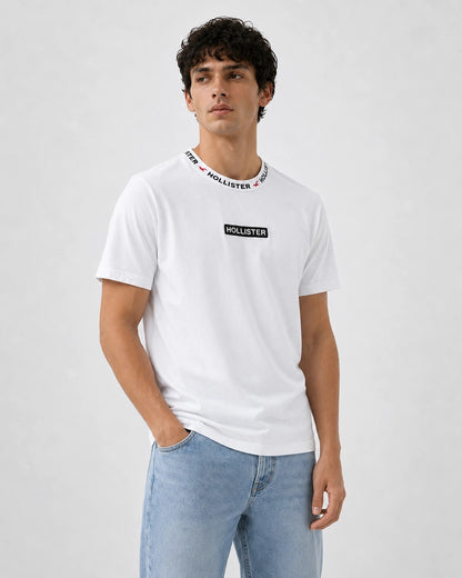 Hollister Graphic cotton Crew T-Shirt