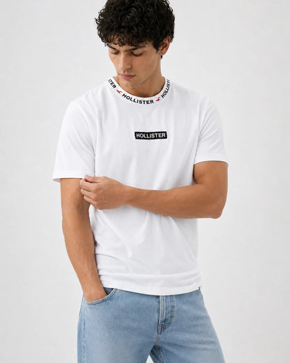 Hollister Graphic cotton Crew T-Shirt