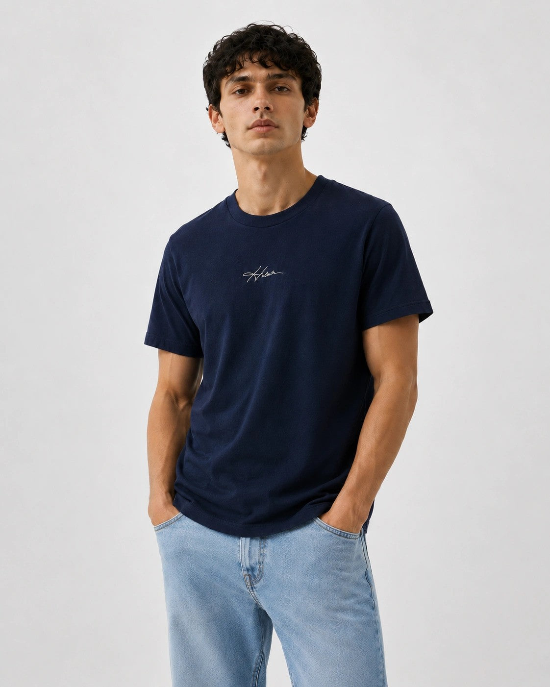 Hollister Graphic cotton Crew T-Shirt