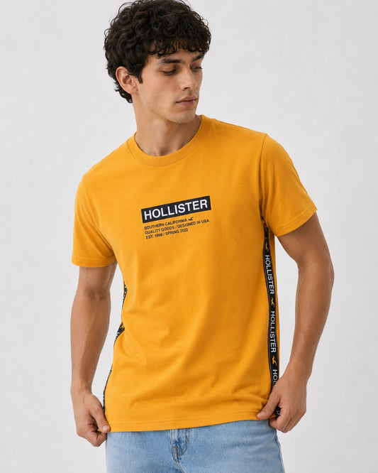 Hollister Graphic cotton Crew T-Shirt