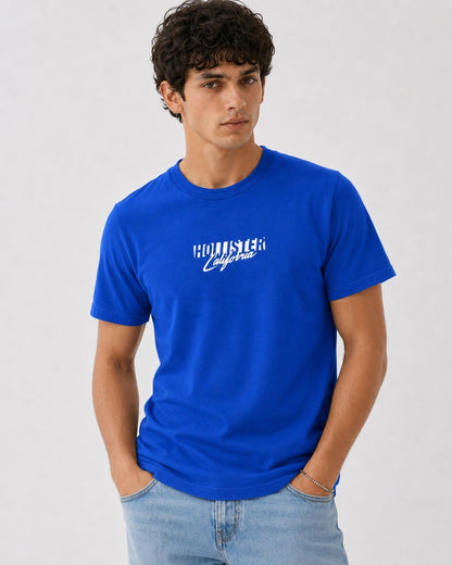 Hollister Graphic cotton Crew T-Shirt