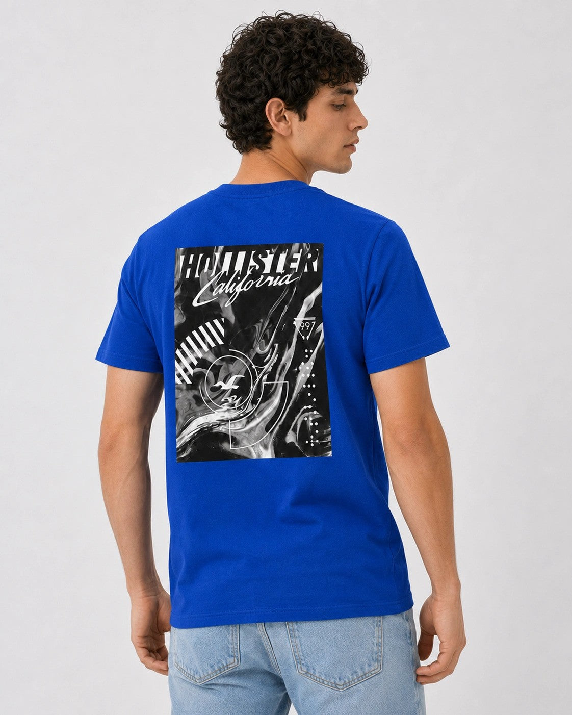 Hollister Graphic cotton Crew T-Shirt