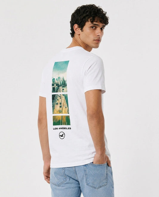 Hollister Graphic cotton Crew T-Shirt