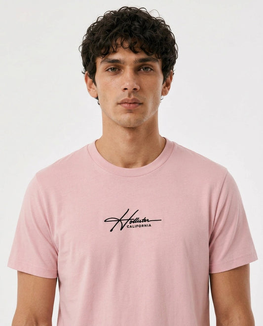 Hollister Graphic cotton Crew T-Shirt