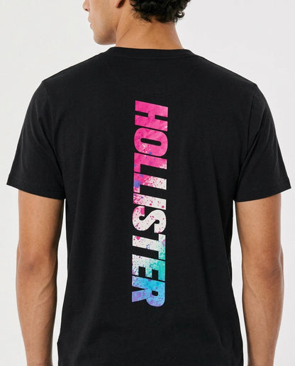 Hollister Graphic cotton Crew T-Shirt