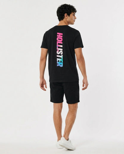 Hollister Graphic cotton Crew T-Shirt