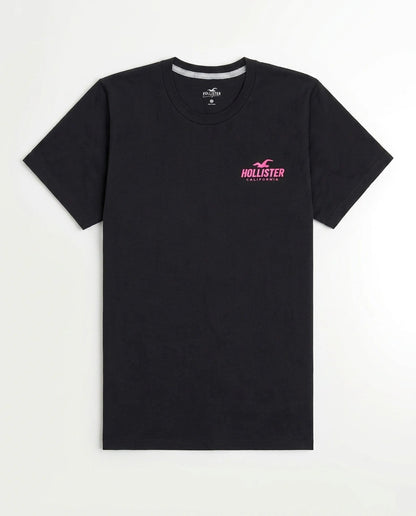 Hollister Graphic cotton Crew T-Shirt