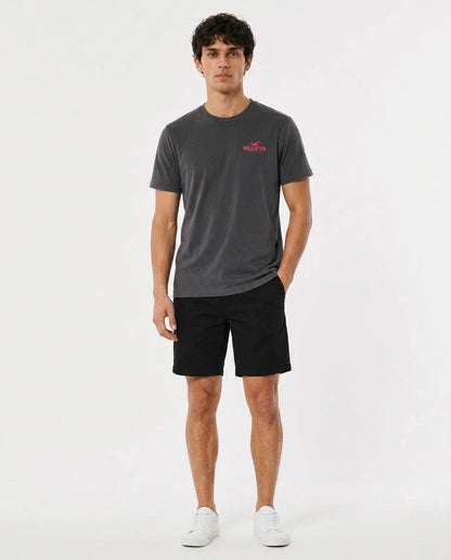 Hollister Graphic cotton Crew T-Shirt