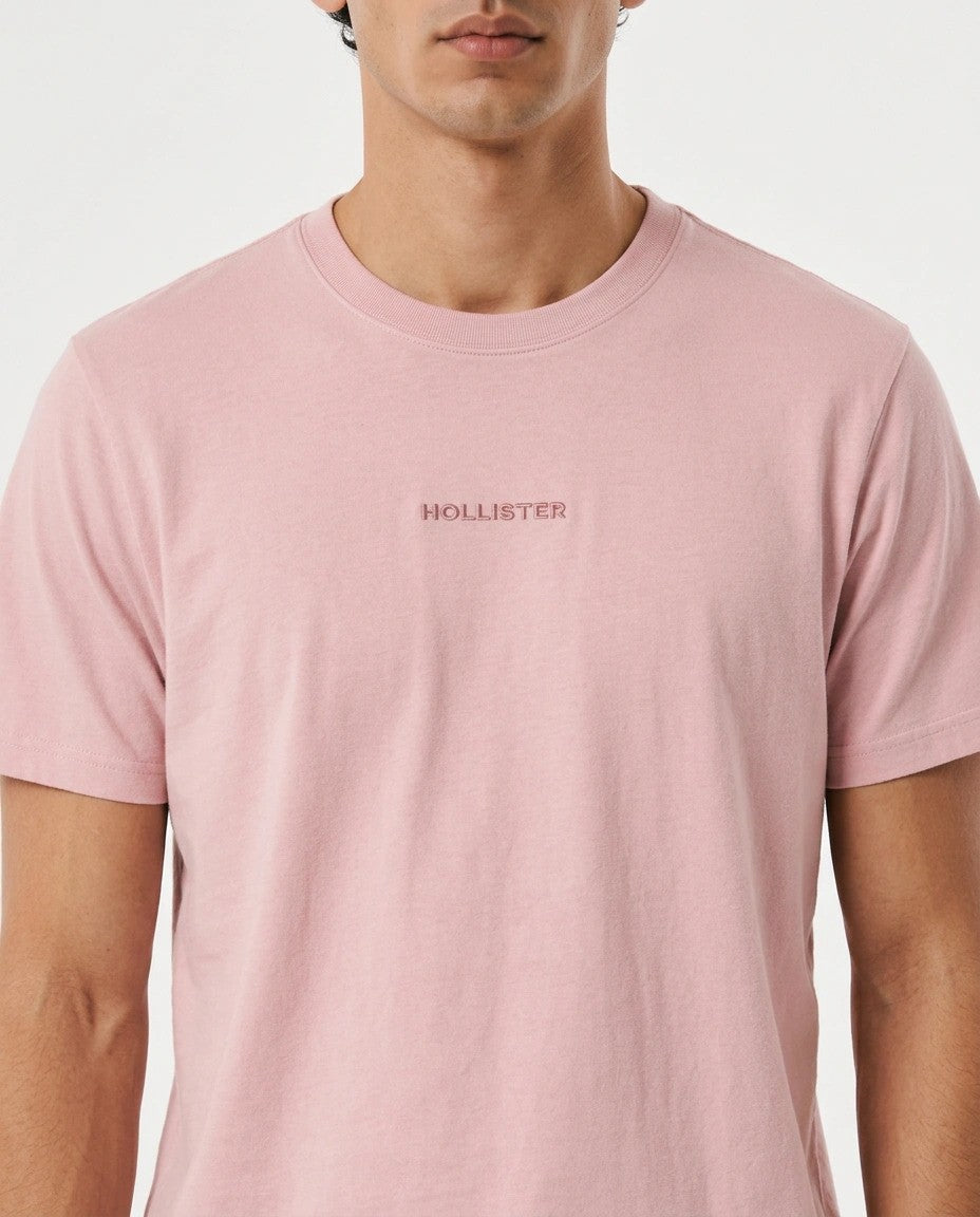 Hollister Graphic cotton Crew T-Shirt - Relaxed