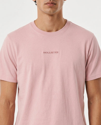 Hollister Graphic cotton Crew T-Shirt - Relaxed