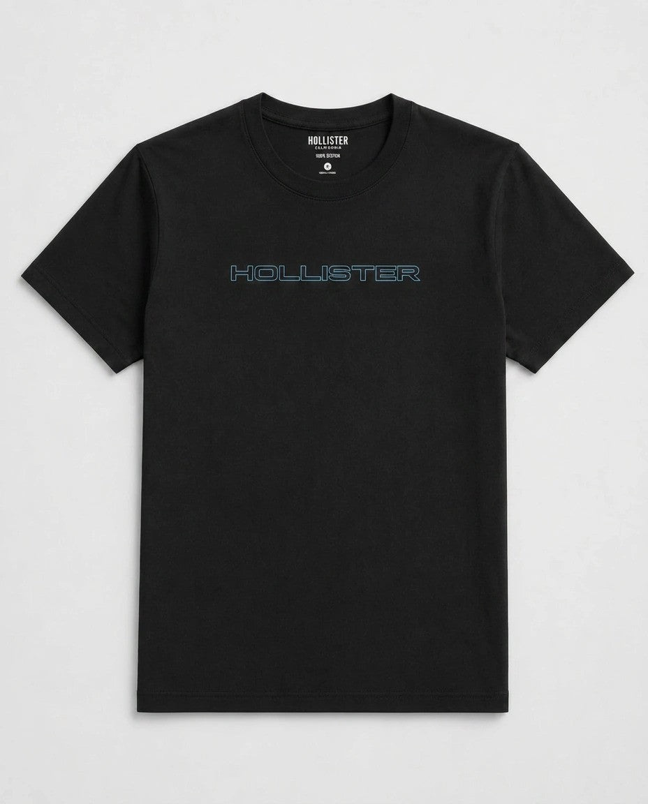 Hollister Graphic cotton Crew T-Shirt