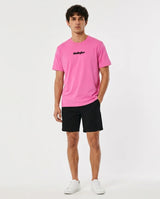 Hollister Graphic cotton Crew T-Shirt - Relaxed