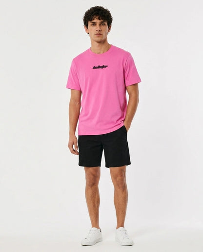 Hollister Graphic cotton Crew T-Shirt - Relaxed
