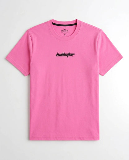 Hollister Graphic cotton Crew T-Shirt - Relaxed