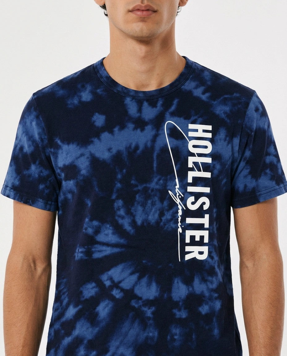 Hollister Graphic cotton Crew T-Shirt