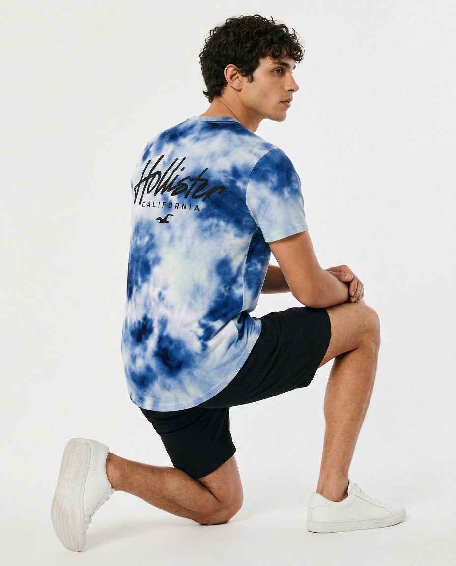 Hollister Graphic cotton Crew T-Shirt