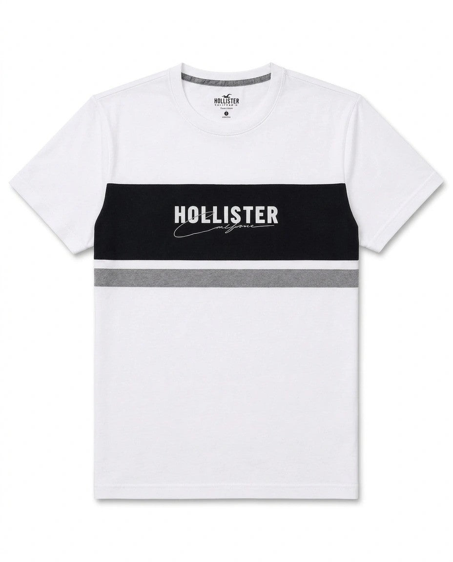 Hollister Graphic cotton Crew T-Shirt