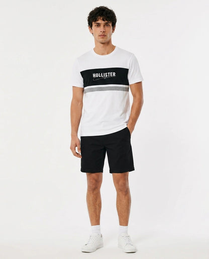 Hollister Graphic cotton Crew T-Shirt