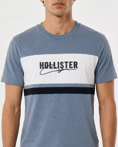 Hollister Graphic cotton Crew T-Shirt