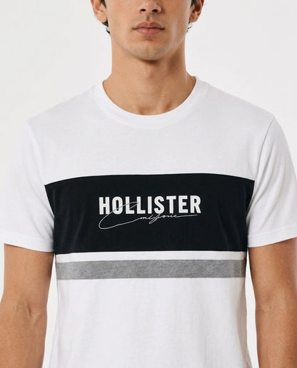 Hollister Graphic cotton Crew T-Shirt
