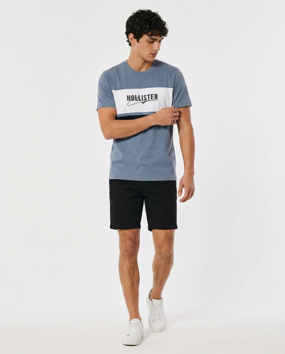 Hollister Graphic cotton Crew T-Shirt