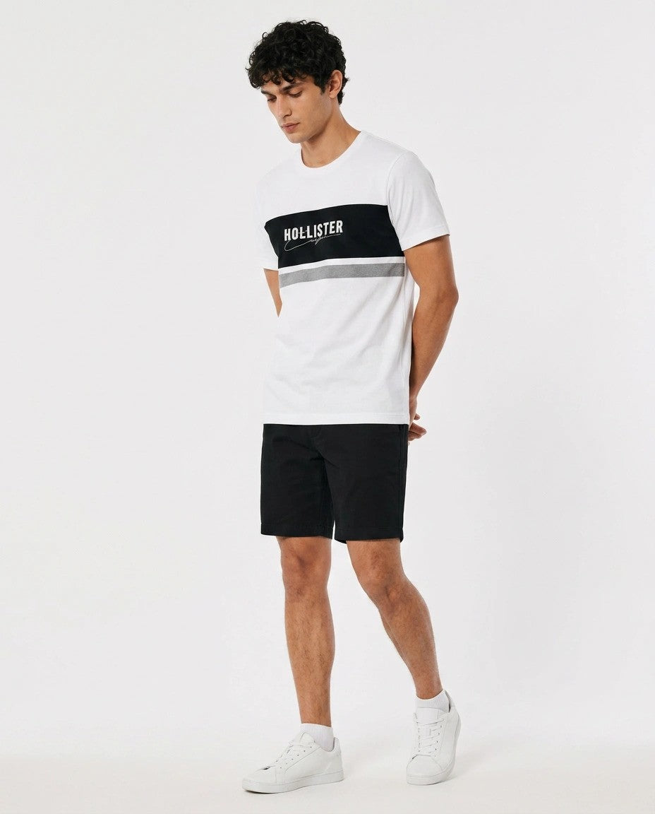 Hollister Graphic cotton Crew T-Shirt