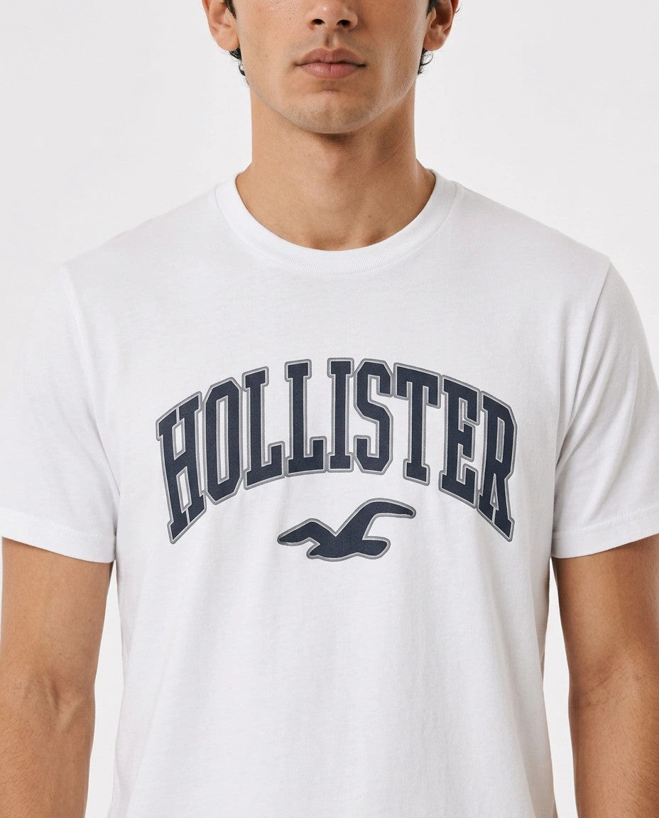 Hollister Graphic cotton Crew T-Shirt
