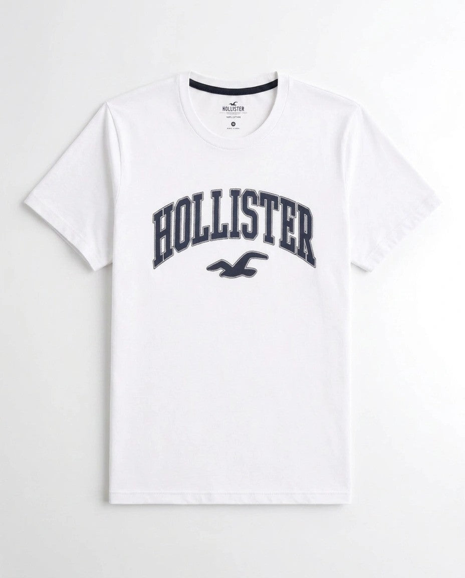 Hollister Graphic cotton Crew T-Shirt