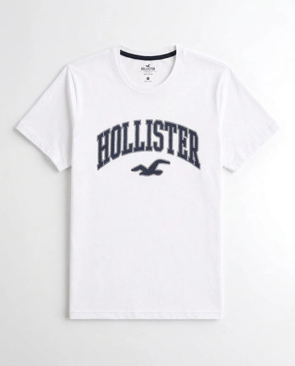 Hollister Graphic cotton Crew T-Shirt