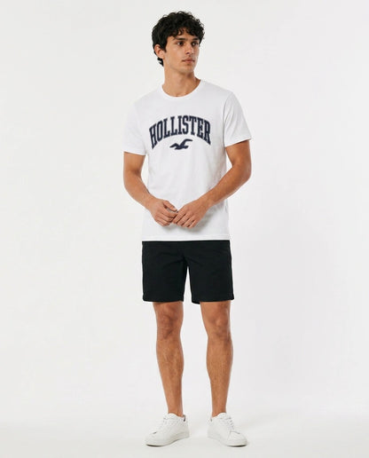 Hollister Graphic cotton Crew T-Shirt