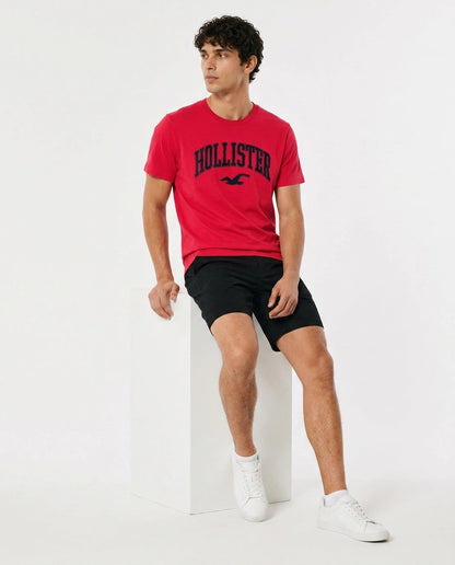Hollister Graphic cotton Crew T-Shirt