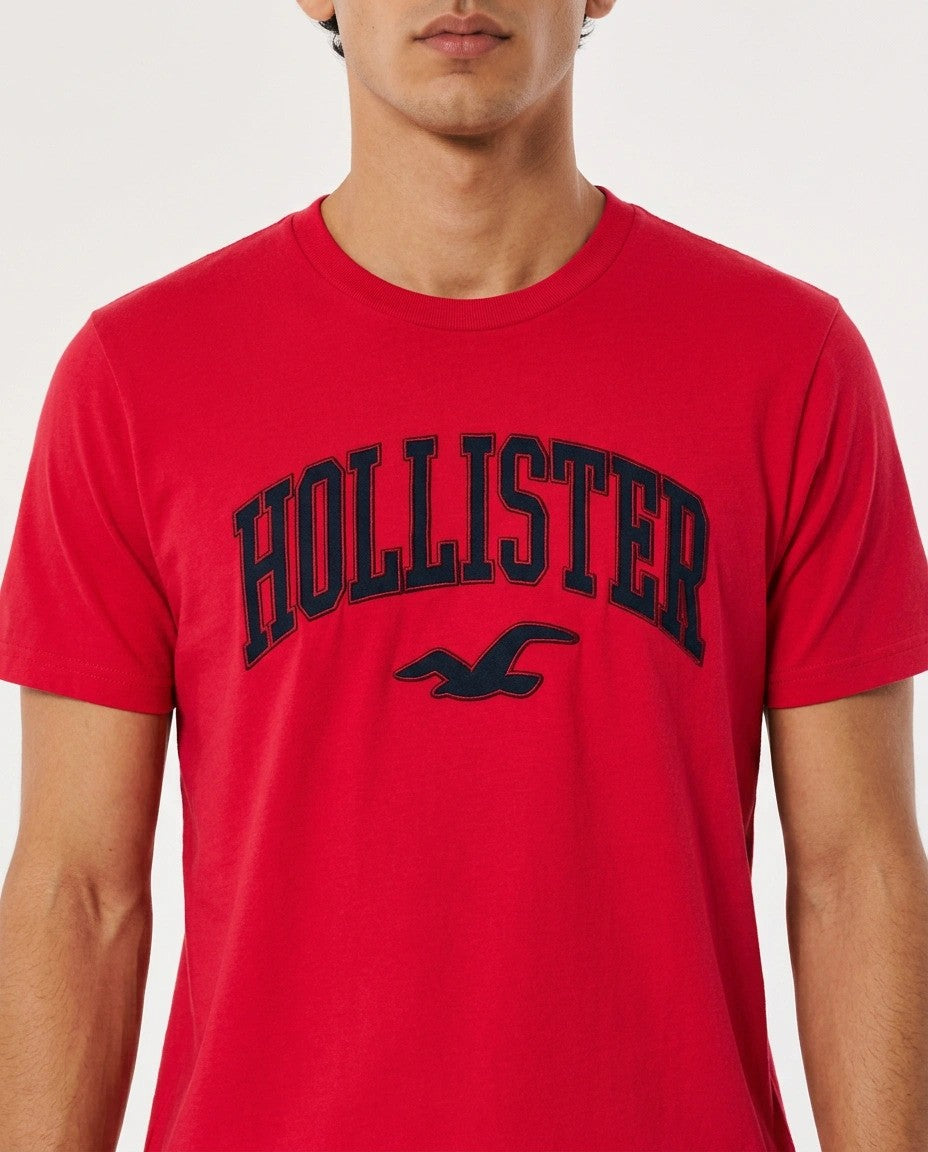 Hollister Graphic cotton Crew T-Shirt