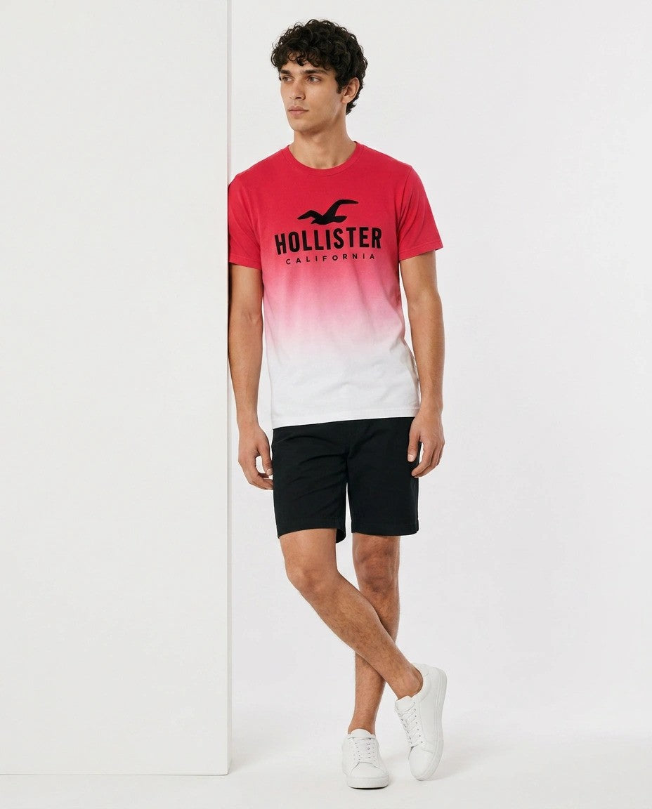 Hollister Graphic cotton Crew T-Shirt