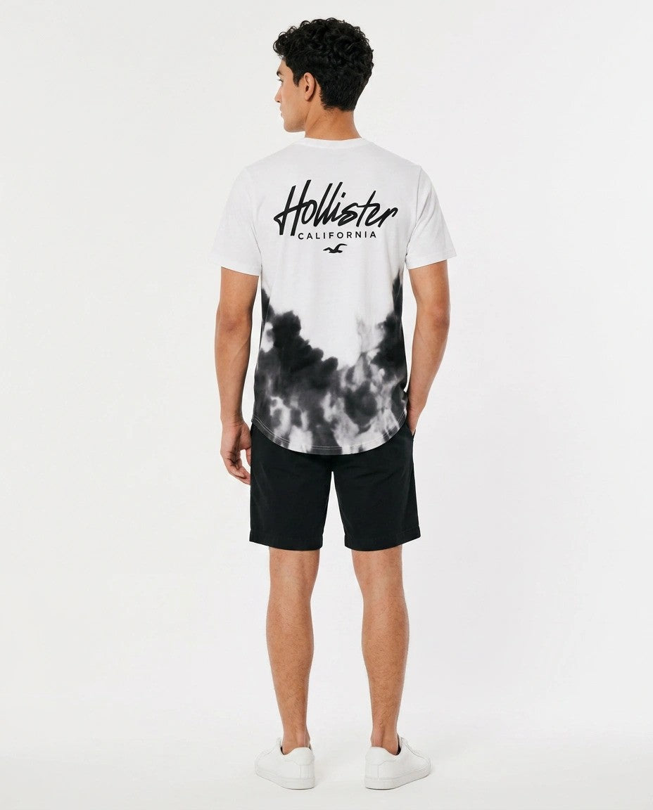 Hollister Graphic cotton Crew T-Shirt